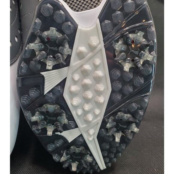 PUMA 187274 01 ECO ORTHOLITE MAN GOLF SHOES White Gray LEATHER SIZE 11 - Picture 10 of 12